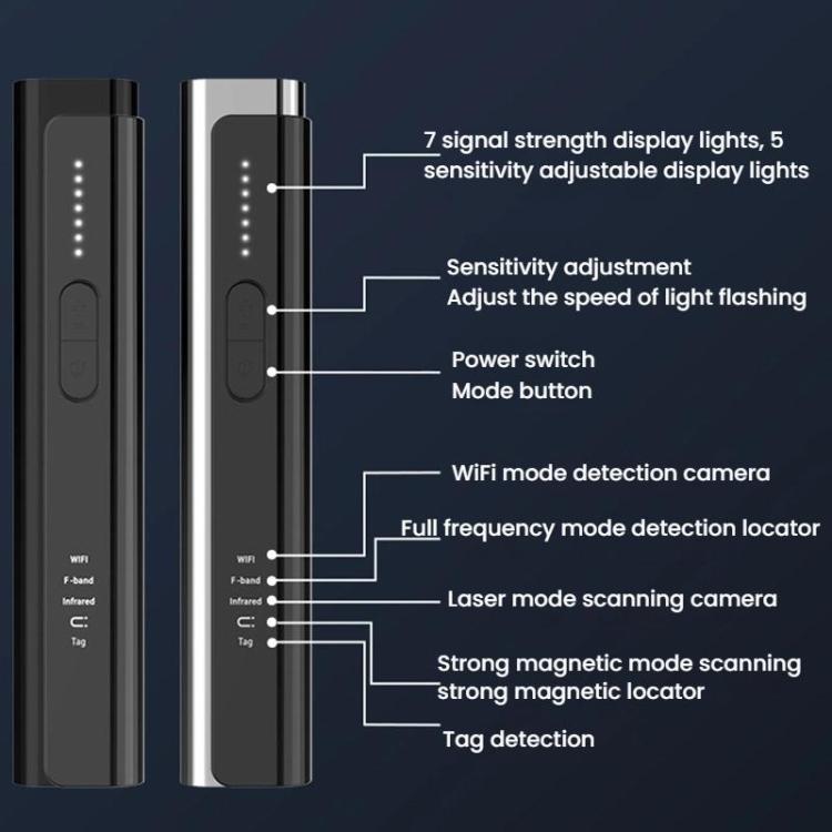 WT16 Hotel Hidden Camera Detector TAG Location Finder, WT16