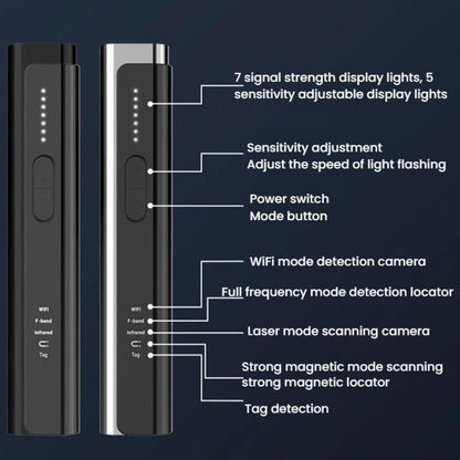 WT16 Hotel Hidden Camera Detector TAG Location Finder, WT16