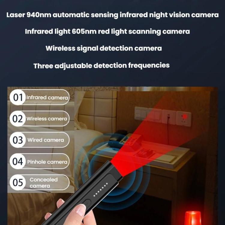 WT16 Hotel Hidden Camera Detector TAG Location Finder, WT16
