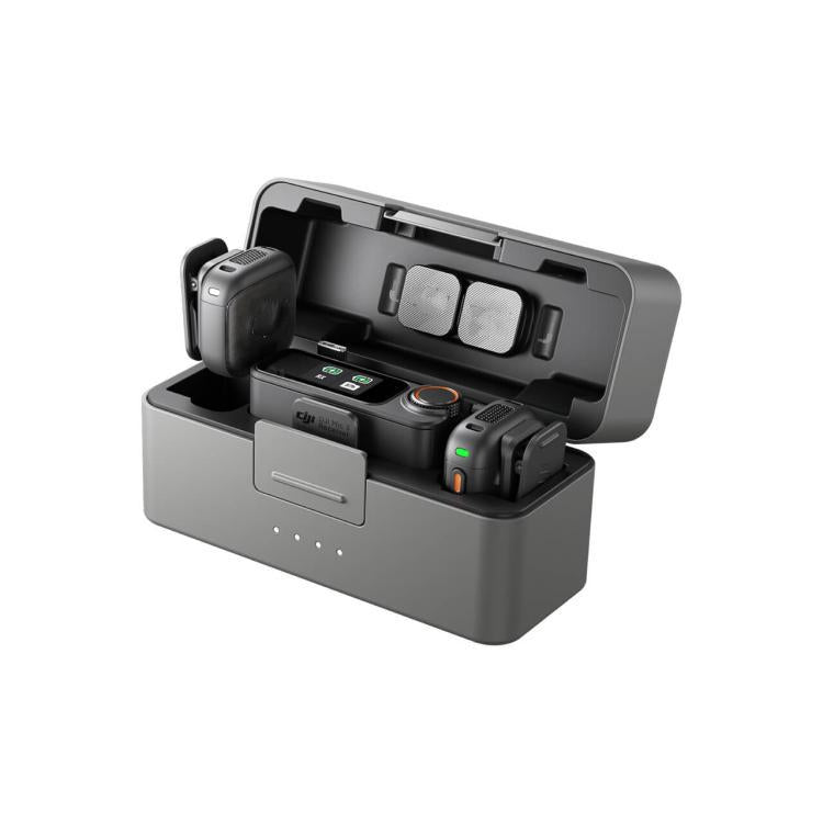 Original 2 TX + 1 RX + Charging Case + Camera Adapter For DJI Mic 3, 2 TX + 1 RX + Charging Case+ Camera Adapter