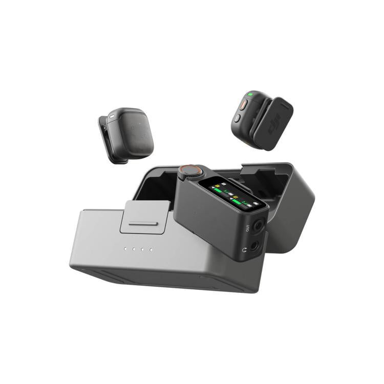 Original 2 TX + 1 RX + Charging Case + Camera Adapter For DJI Mic 3, 2 TX + 1 RX + Charging Case+ Camera Adapter