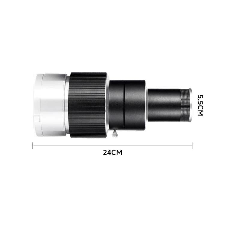 Adjustable Focus DIY Optical Snoot for Bowens Mount Flash Conical Lens Photography Light Modifier, 5 Templates Kit, 25 Templates Kit, 35 Templates Kit