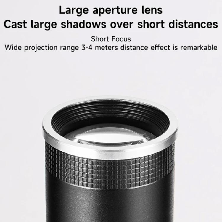 Adjustable Focus DIY Optical Snoot for Bowens Mount Flash Conical Lens Photography Light Modifier, 5 Templates Kit, 25 Templates Kit, 35 Templates Kit