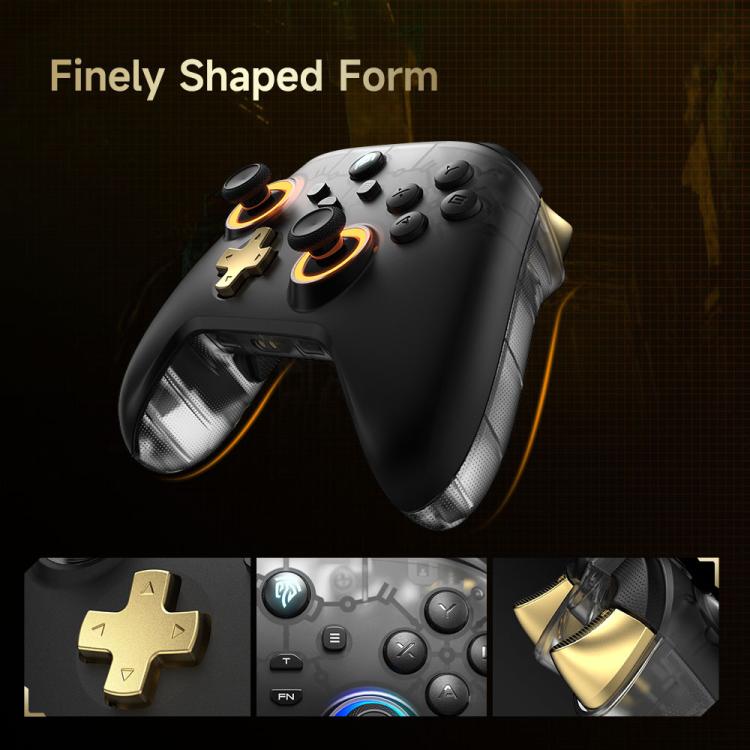 EasySMX D05 Tri-mode Wireless Gaming Controller for PC/Switch/Steam Deck/TV/Phone with Charging Dock