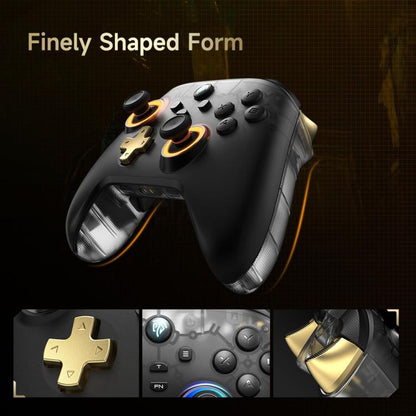 EasySMX D05 Tri-mode Wireless Gaming Controller for PC/Switch/Steam Deck/TV/Phone with Charging Dock