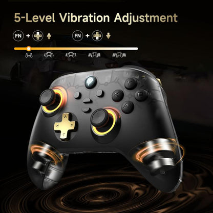 EasySMX D05 Tri-mode Wireless Gaming Controller for PC/Switch/Steam Deck/TV/Phone with Charging Dock