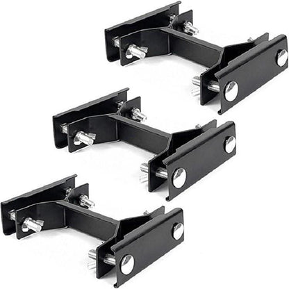 3pcs /Pack Outdoor Umbrella Clamp Holder for Garden Patio Balcony Sun Shade Pole Stabilizer Mounting Bracket