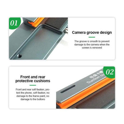 Mobile Phone Screen Removal Clamp Easily Remove Glass Back Cover and Secure Screen Mold, RL-601S Mini
