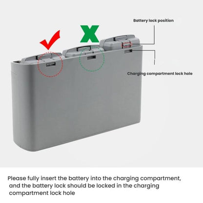 For DJI Mini 2 SE/Mini 2/Mini 4K YX 3-way Battery Charging Hub With Color Screen, Color Screen Charging Hub