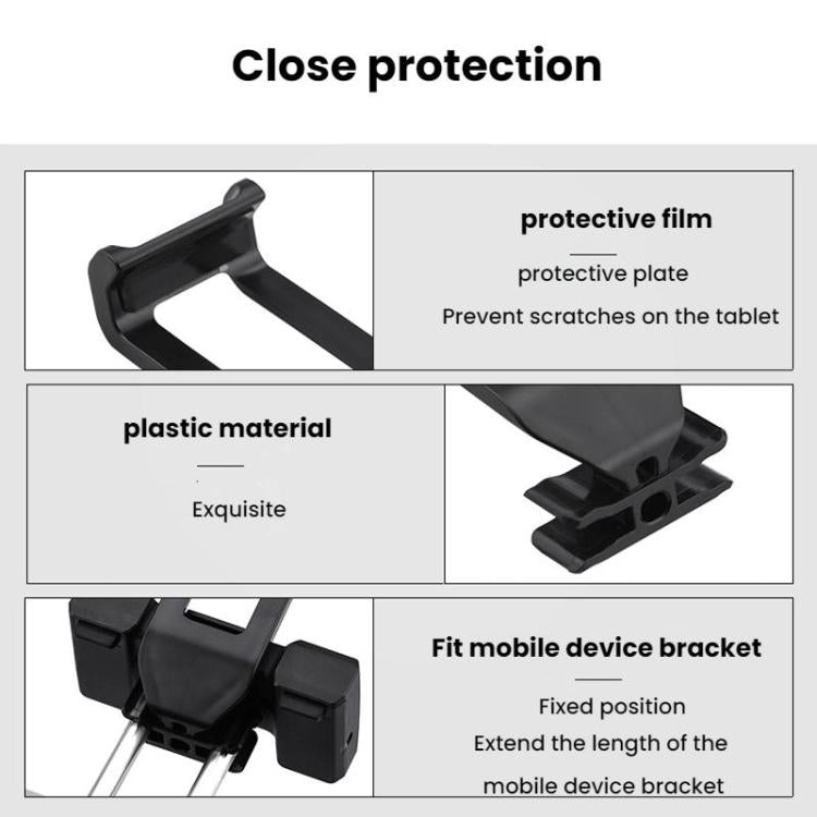 BRDRC For DJI Remote Control Bracket, Mobile Phone Stand, Mobile Phone + Tablet Stand