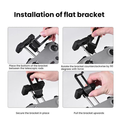 BRDRC For DJI Remote Control Bracket, Mobile Phone Stand, Mobile Phone + Tablet Stand