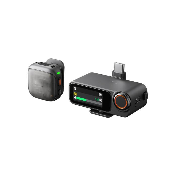 Original  2 TX + 1 RX + Charging Case + 8 Pin Phone Adapter For DJI Mic 3, 2 TX + 1 RX + Charging Case+8 Pin
