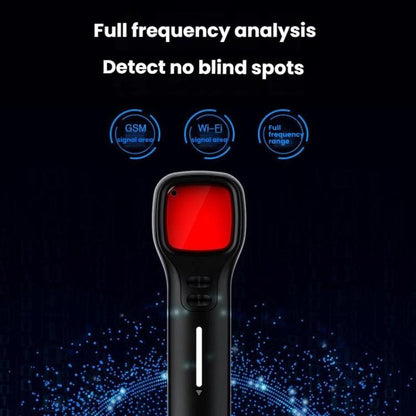 WT12 Anti-Surveillance Camera Smart LED Infrared Detector Hotel Anti-Peeping GPS Scanner
