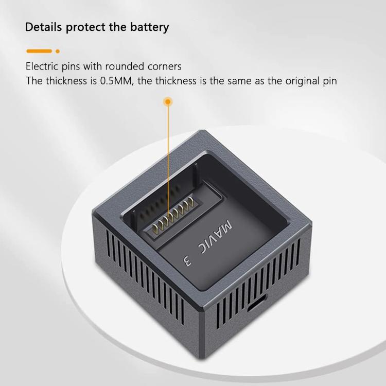 For DJI Mavic 3 Pro/Mavic 3 YX USB-C Fast Charger Single Channel Charging Hub For Drone Batteries, For Mavic 3 Charger
