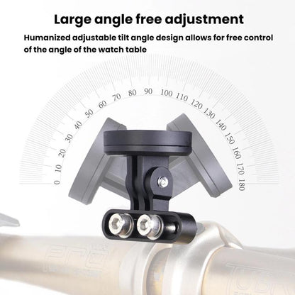 Bicycle Computer Stand Adjustable Angle Extension Rack Mountain Bike Sports Camera Stand, Bicycle Computer Stand