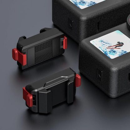 For DJI Osmo Action 5 Pro/Action 4/Action 3 Magnetic Quick Release Adapter with Cold Shoe Mount Base, For DJI Osmo Action 5 Pro