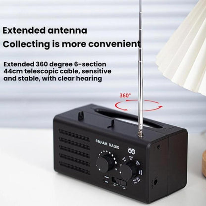 Dual-band FM/AM External Power Socket Radio Player, For EU, For US