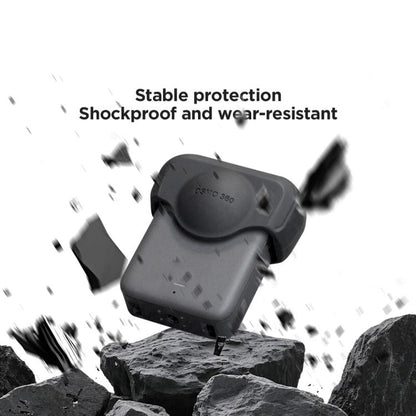 For DJI Osmo 360 Action Camera CYNOVA Silicone Lens Cap Shockproof Anti-Scratch Protective Case, Lens Cap