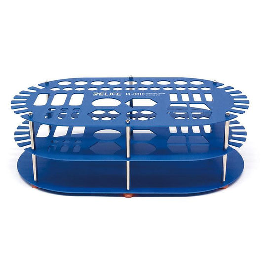 Multifunctional Repair Storage Box Desktop Screwdriver Display Rack Repair Tool Pen Hole Storage Rack, RL-001D