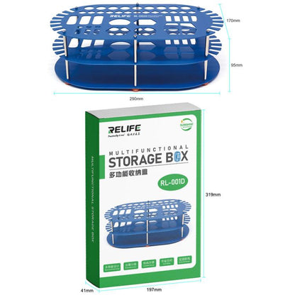 Multifunctional Repair Storage Box Desktop Screwdriver Display Rack Repair Tool Pen Hole Storage Rack, RL-001D
