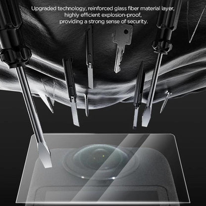 For DJI Osmo 360 CYNOVA Tempered Glass Screen Protector Kit Auto-Align Installation Frame, Screen Protector Kit