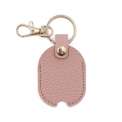 Universal Keychain Leather Key Cover Keychain Replaceable Keys