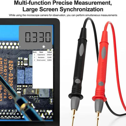 Multifunctional Multimeter 4K Camera Magnifier Microscope Camera, RELIFE MC2