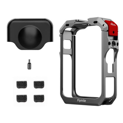 For DJI Osmo 360 Flymile Dual Cold Shoe Metal Quick-Release Cage With Lens C, FLY042_2, FLY042_1