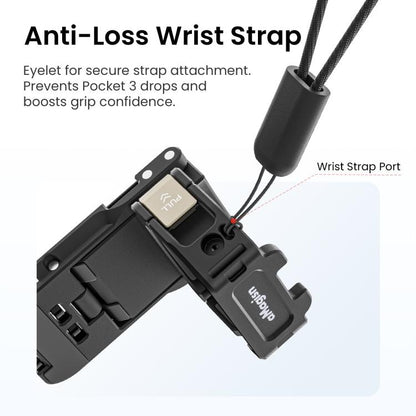 For DJI Pocket 3 aMagisn Mantis Extension Frame Magnetic Mount for Hands-Free Vlogging