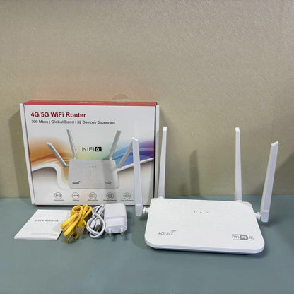 4G Wireless Plug Card Router LTE 4G Hotspot Mobile Router, EU Plug, C303