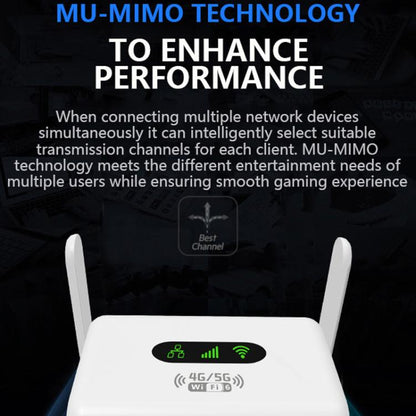 European/Asian /African Edition 4G Mini CPE Wireless SIM Card Router Portable WiFi Hotspot, EU Plug, Q30