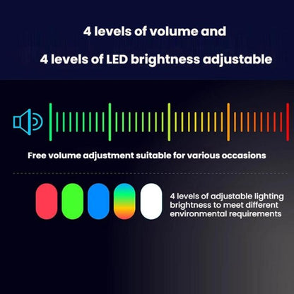 Wireless Infrared Sensor Split Supermarket Welcome Doorbell