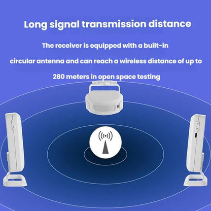 Wireless Infrared Sensor Split Supermarket Welcome Doorbell