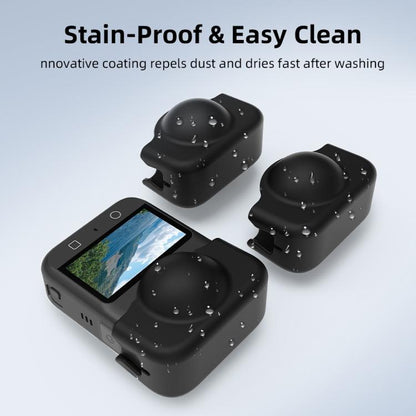 For DJI Osmo 360 Camera Silicone Lens Cap Dustproof & Anti-Scratch Lens Cover Protector