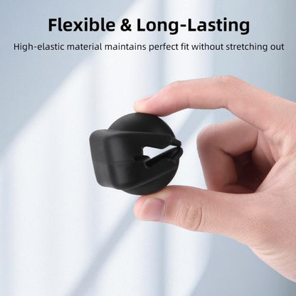For DJI Osmo 360 Camera Silicone Lens Cap Dustproof & Anti-Scratch Lens Cover Protector