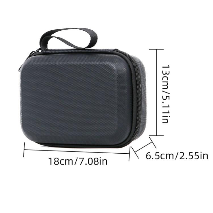 For DJI Osmo 360 Standard Combo PU Leather Carrying Case Portable Waterproof Protective Storage Bag