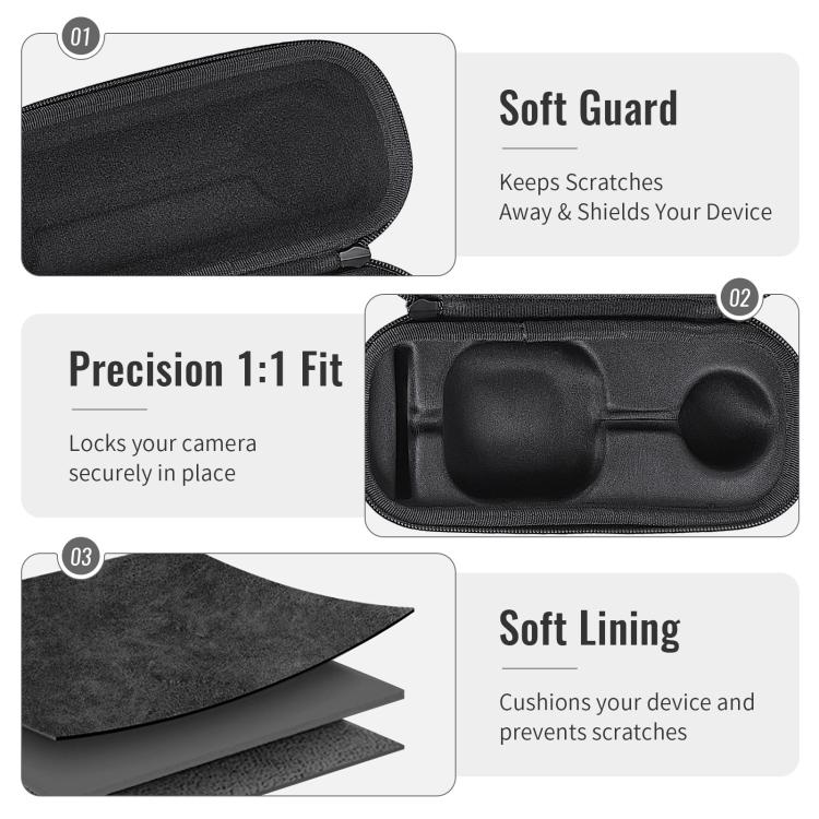 For Nintendo Switch 2 Camera Bag JYS Hard Shell Carrying Case Waterproof Protective Box, JYS-NS2316