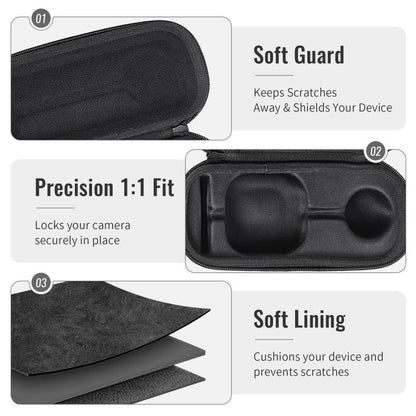 For Nintendo Switch 2 Camera Bag JYS Hard Shell Carrying Case Waterproof Protective Box, JYS-NS2316