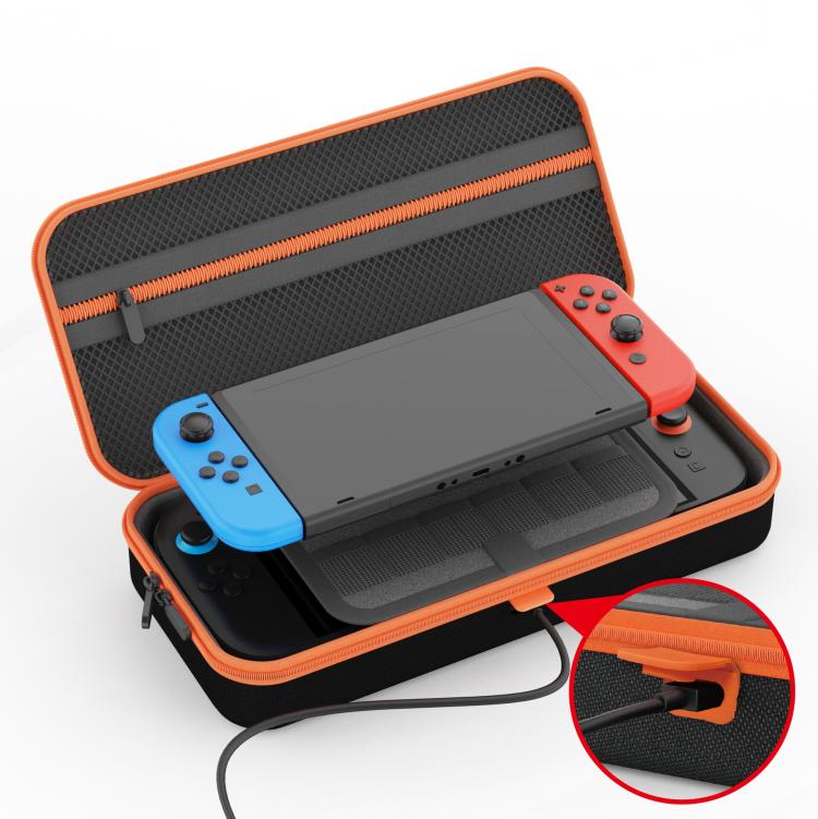 For Nintendo Switch 2/Switch ipega PET Hard Shell Carrying Case with Built-in Charging Port, PG-SW2063A
