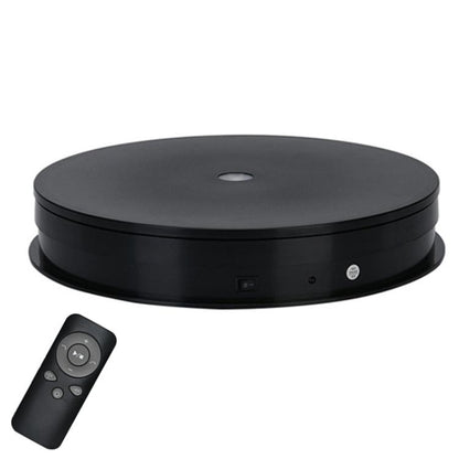 Remote Control Light Rotating Tray Still Life Display Adjustable Speed Brightness Jewelry Stand, 20cm White Base White Light Direct Plug, 20cm Black Base White Light Direct Plug, 20cm White Base Colorful Light Direct Plug...