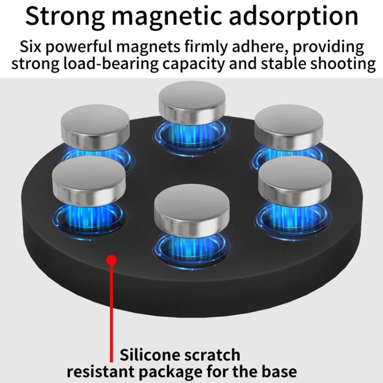 Magnetic Mount Snail Gimbal Adjustment Bracket, 1/4 Ball Head D66mm, 3 Card D66mm, One Click Clamping 3 Card D66mm, 1/4 Snail Ball Head D66mm, 17mm Ball Head D66mm, 1/4 Ball Head D43mm