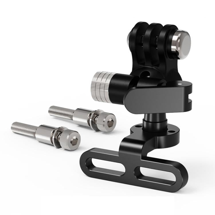 Bicycle Stem Camera Mount Cycling Front Light Bracket For Shooting, 1/4 Arri Positioning, 1/4 Front Rear Adjustment, 3 Card One Click Clamping, 1/4 Universal Damping Adjustment, 3 Card 360 Degree Damping Rotation Adjustment, 17mm Ball Head