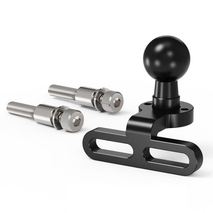 Bicycle Stem Camera Mount Cycling Front Light Bracket For Shooting, 1/4 Arri Positioning, 1/4 Front Rear Adjustment, 3 Card One Click Clamping, 1/4 Universal Damping Adjustment, 3 Card 360 Degree Damping Rotation Adjustment, 17mm Ball Head