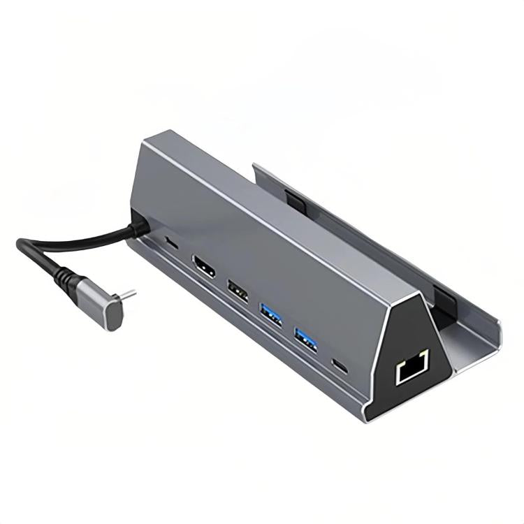 7 In 1 Type-C Docking Station 4K 60Hz Gaming Expansion Dock, BS-107