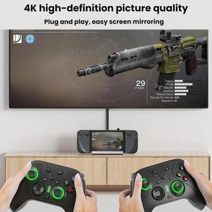 7 In 1 Type-C Docking Station 4K 60Hz Gaming Expansion Dock, BS-107