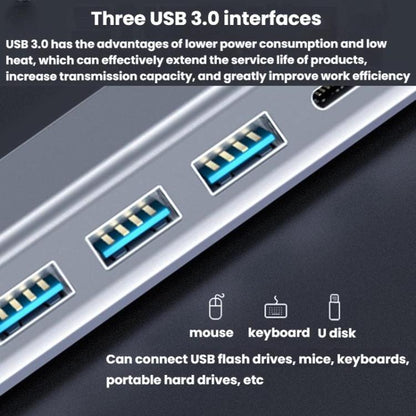 14 In 1  Type-C Docking Station USB HUB Multi Port Hub Laptop Converter, BT14E