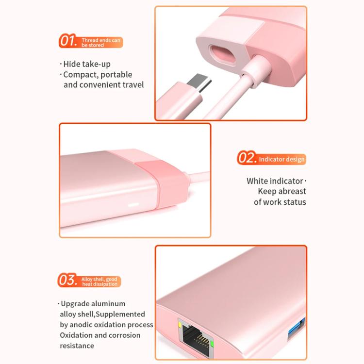 Metal Type-C Docking Station USB HUB Computer Multi Functional Expansion Dock, BS6A, BS10A, BS12A