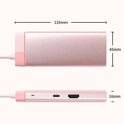 Metal Type-C Docking Station USB HUB Computer Multi Functional Expansion Dock, BS6A, BS10A, BS12A