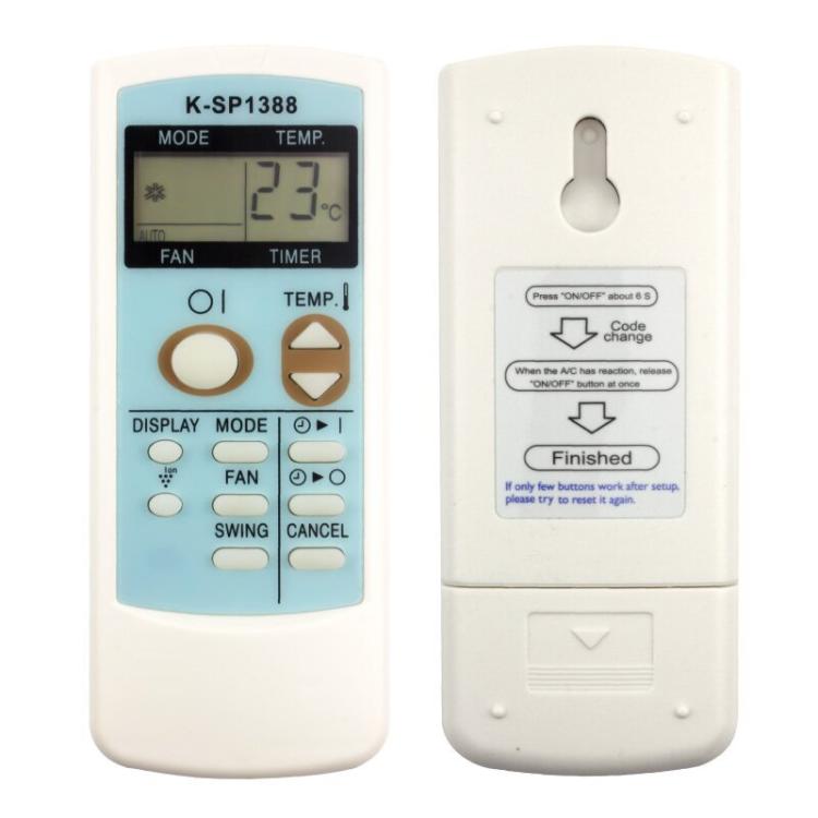 For SHARP K-SP1388 Air Conditioner Remote Control, K-SP1388