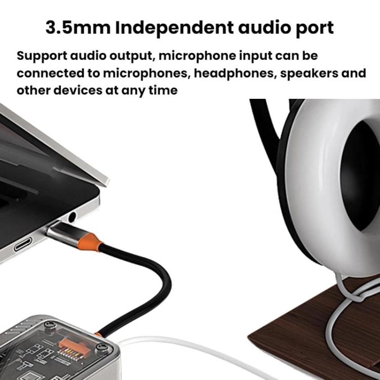 Type-C Docking Station USB HUB Multi Port Hub Computer Converter, SW6H, SW10V-PRO